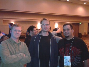 Dr. Mike North, Alex and I at the CSWP event