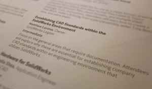 My presentation at SolidWorks World 2011
