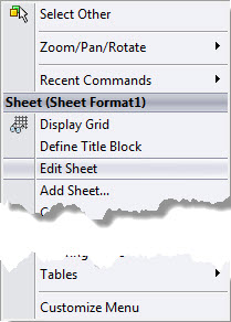Return to Drawing Sheet