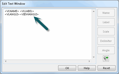 View rotation angle in any annotation note