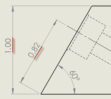Dimension text seems correct here!