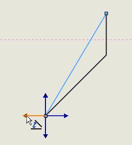Select crosshair segment