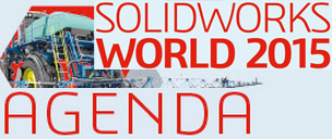 SOLIDWORKS WORLD 2015 Agenda header