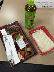 Box lunch in Osaka, Japan