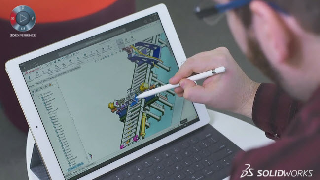 Touch device mobile ready SOLIDWORKS