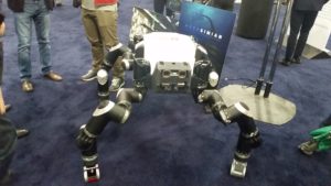 JPL Robot at SOLIDWORKS World 2017 Partner Pavilion sww17