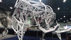 Walking Robot at SOLIDWORKS World 2017 Partner Pavilion sww17