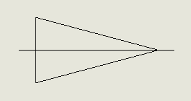 Conical Taper symbol
