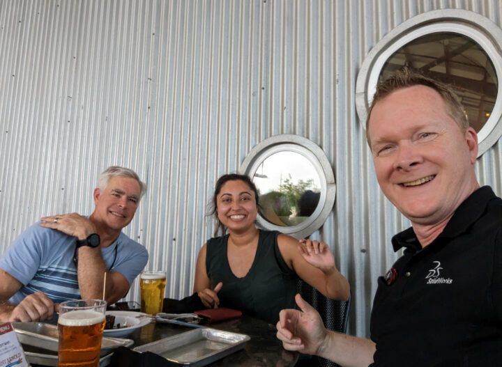 Evening at Saint Arnold Brewing Company