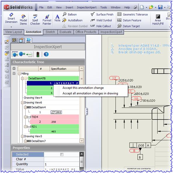 InspectionXpert for SolidWorks review SolidWorks Legion